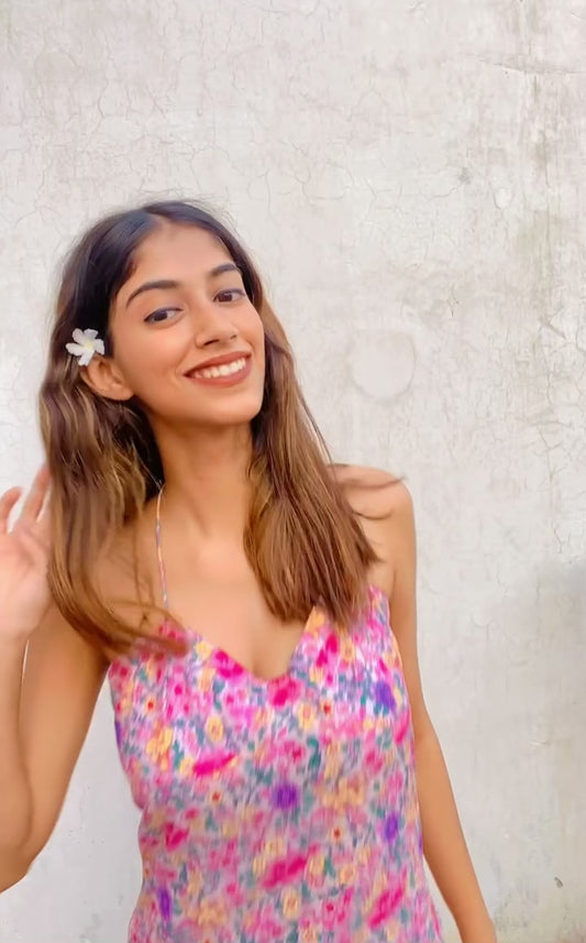 Champa charm floral kurti